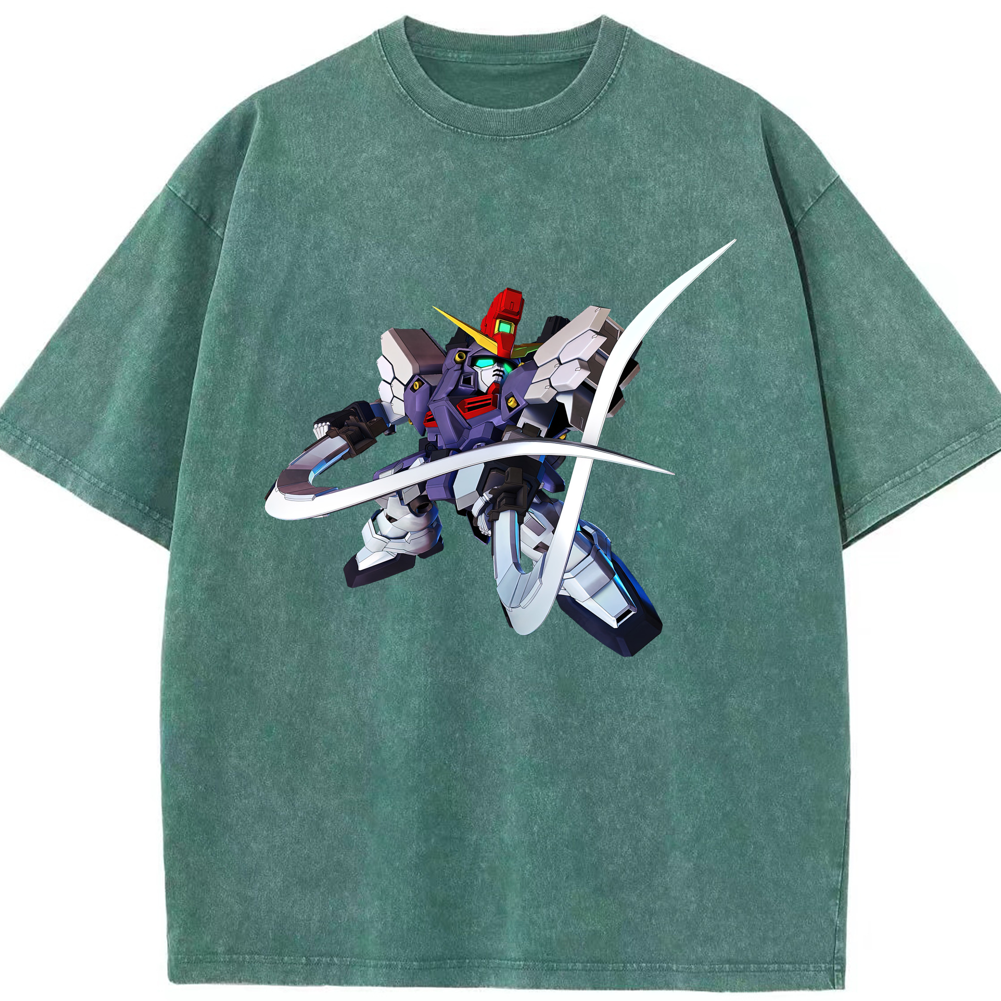 （画像用） 機動戦士ガンダム Mobile Suit Gundam 綿100% ヴィンテージ風 半袖Tシャツ（フロントプリント）